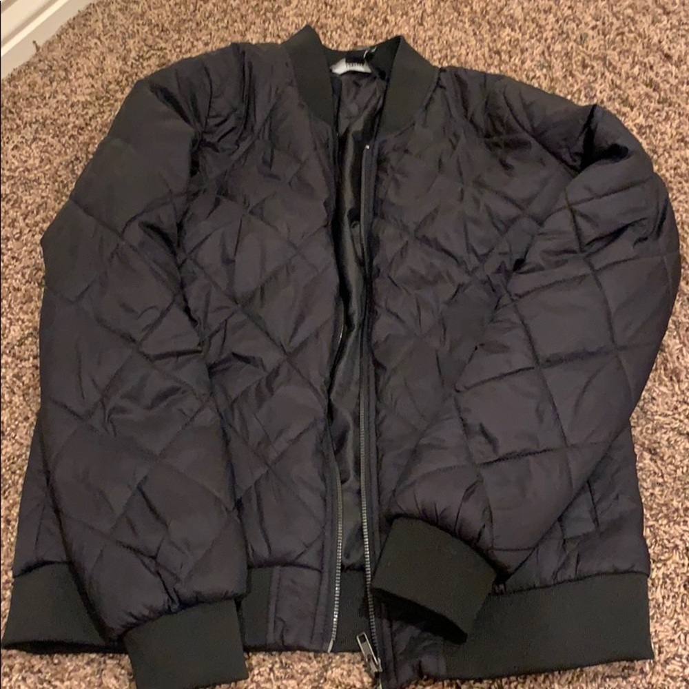 Forever 21 Black puffer coat